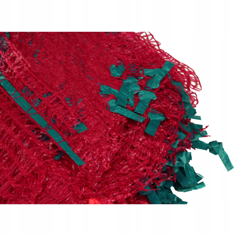 Worek  15kg siatka  42x60cm bordowy